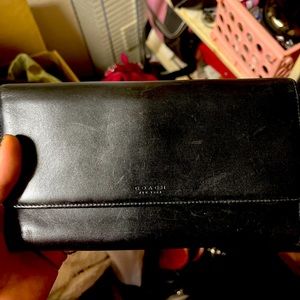 Black Coach Wallet